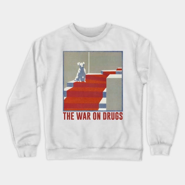 The War On Drugs - Original Aesthetic Design Crewneck Sweatshirt by unknown_pleasures